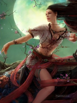 3d magic fantasy Painting - fantasy women